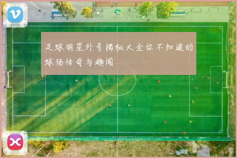 足球明星外号揭秘大全你不知道的球场传奇与趣闻